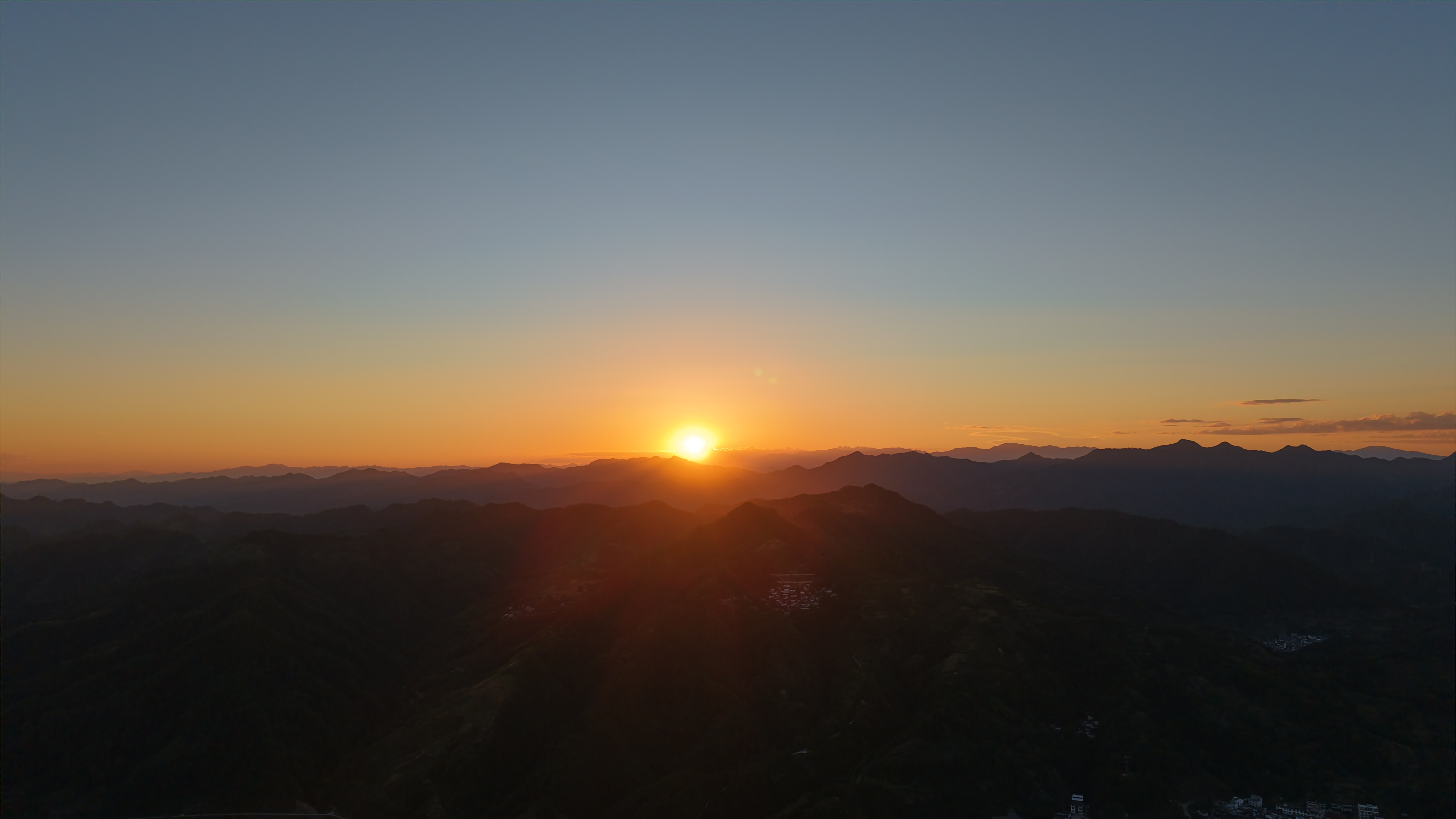 日落